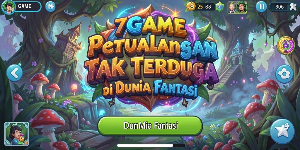 Tangkapan layar menampilkan aksi seru dalam gameplay petualangan 7GAME.