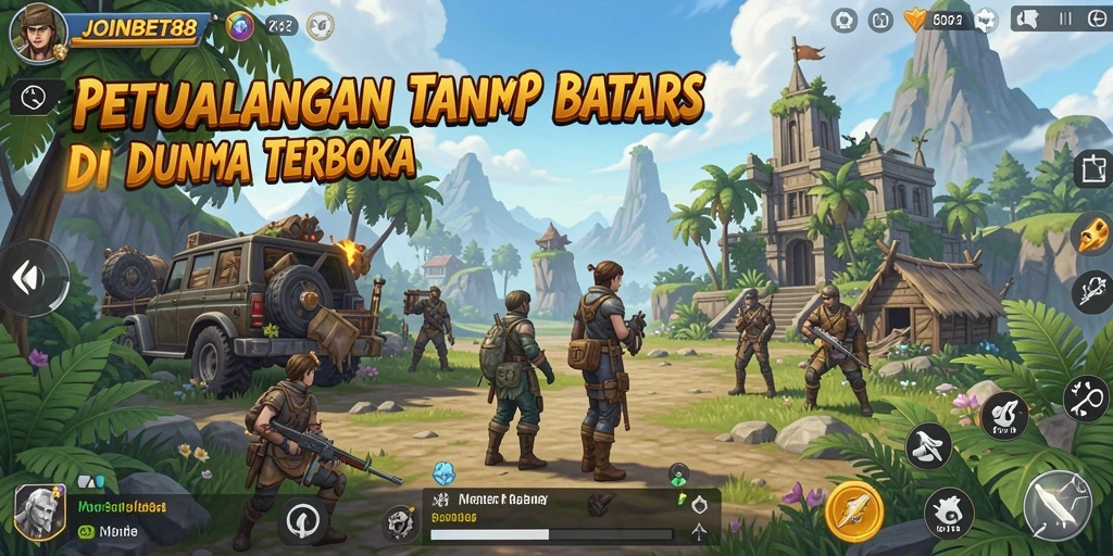 Screenshot dari gameplay OPEN WORLD JOINBET88 yang memukau.