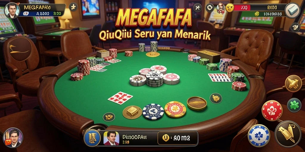 Gameplay menarik dari MEGAFAFA QiuQiu.