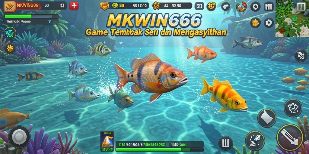 Gameplay seru dan menegangkan dalam Tembak Ikan.