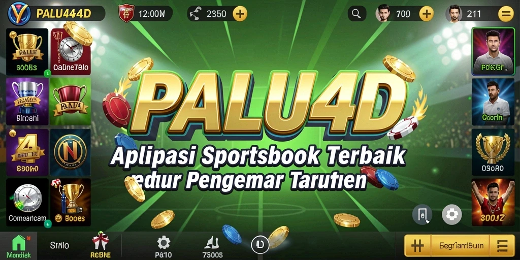 Tampilan menarik dari gameplay Sportsbook PALU4D yang interaktif.