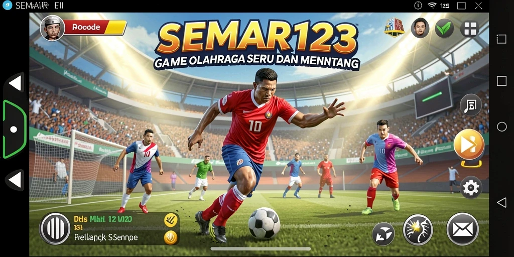 Tampilan gameplay SEMAR123 yang penuh aksi dan seru.