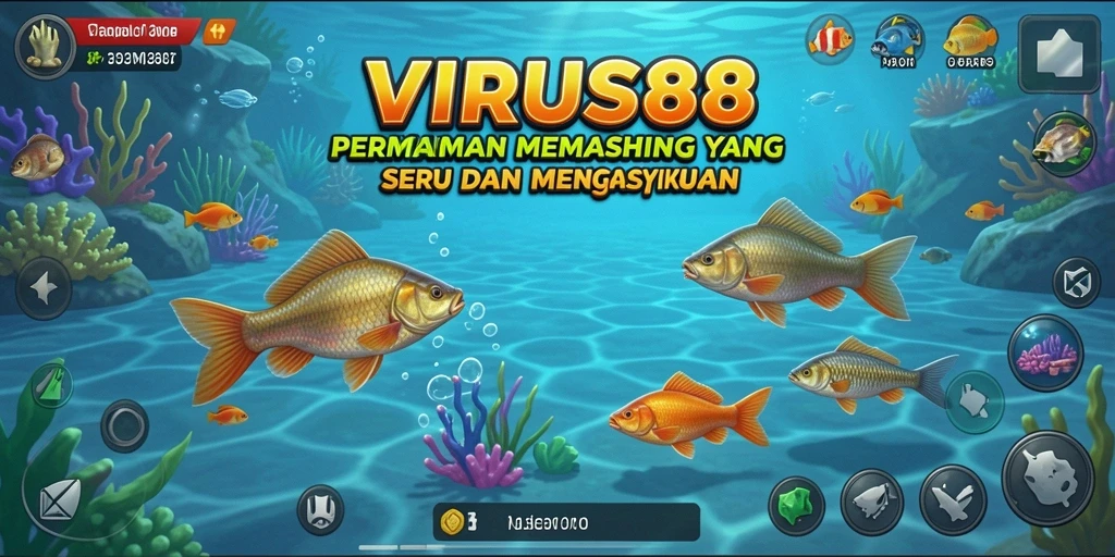Tangkapan menarik di VIRUS88, pengalaman memancing yang seru.