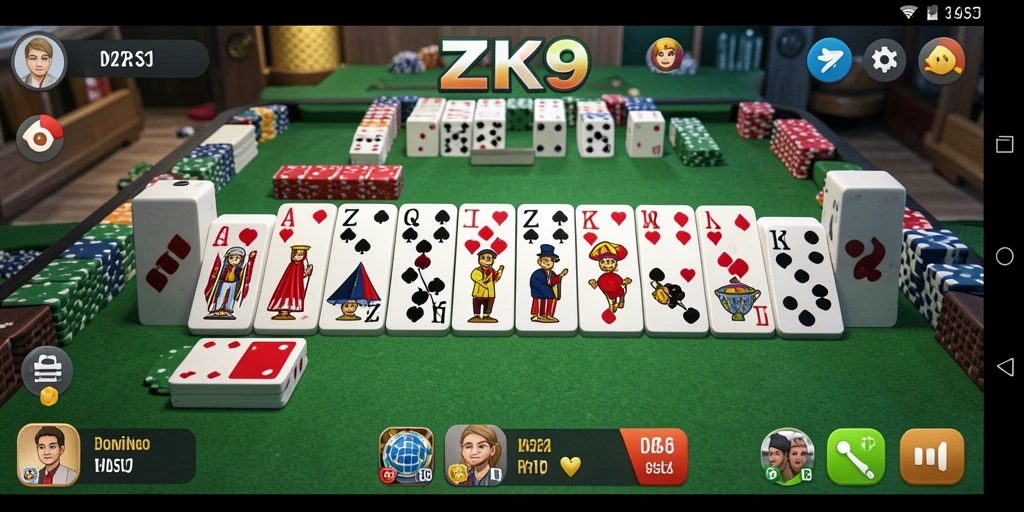 Gameplay seru dan interaktif dalam ZK9 yang memukau.